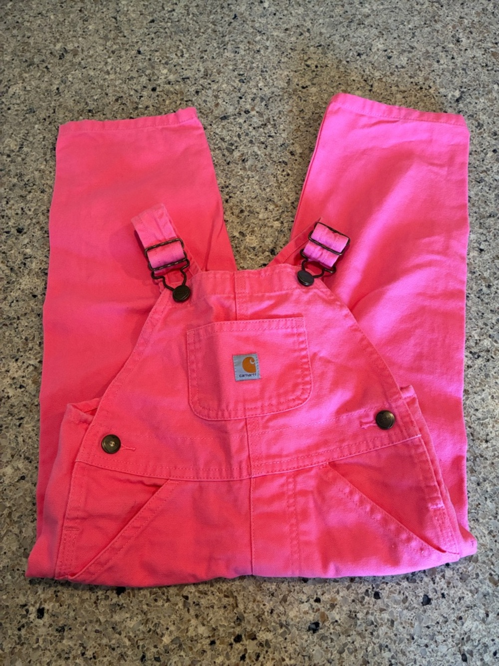 3T Carhartt Pink Overalls